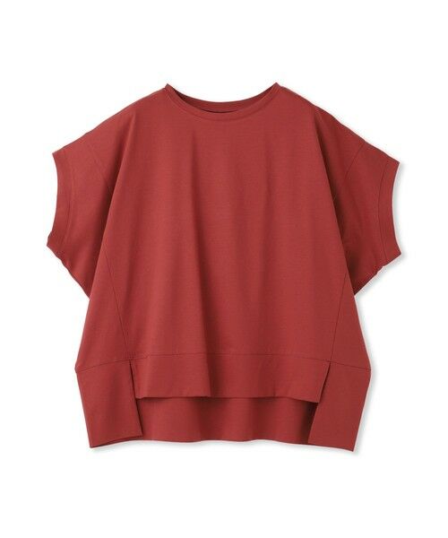 LAUTREAMONT/ロートレアモン ラウンドヘムフライスカットソー≪手洗い可能≫ オレンジ 9号 LAUTREAMONT/ロートレアモン ラウンドヘムフライスカットソー≪手洗い可能≫ オレンジ 9号