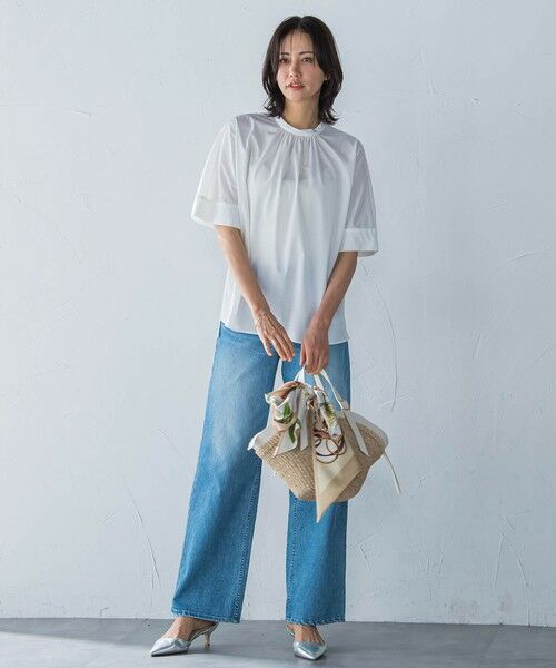 LAUTREAMONT / ロートレアモン カットソー | クールタッチギャザーネックカットソー≪洗濯機で洗える≫ | 詳細3