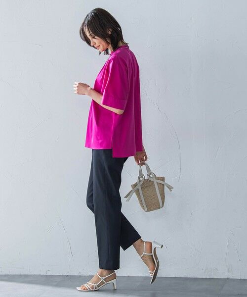 LAUTREAMONT / ロートレアモン カットソー | クールタッチギャザーネックカットソー≪洗濯機で洗える≫ | 詳細8