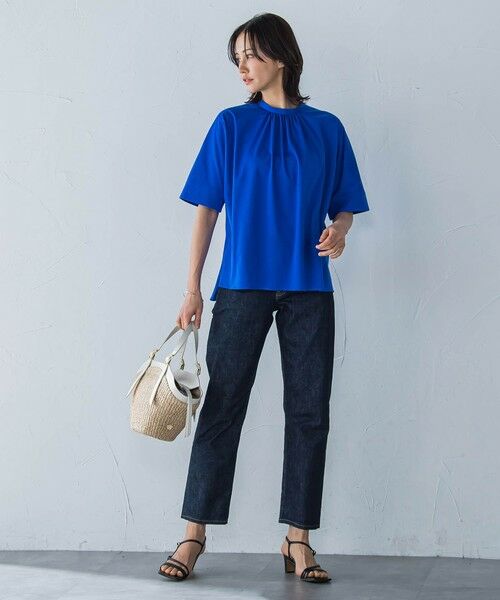 LAUTREAMONT / ロートレアモン カットソー | クールタッチギャザーネックカットソー≪洗濯機で洗える≫ | 詳細11