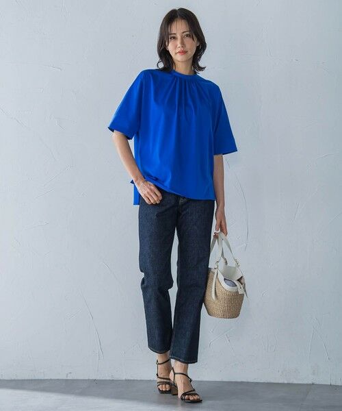 LAUTREAMONT / ロートレアモン カットソー | クールタッチギャザーネックカットソー≪洗濯機で洗える≫ | 詳細14