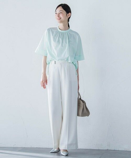 LAUTREAMONT / ロートレアモン カットソー | クールタッチギャザーネックカットソー≪洗濯機で洗える≫ | 詳細15