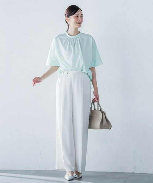 LAUTREAMONT / ロートレアモン カットソー | クールタッチギャザーネックカットソー≪洗濯機で洗える≫ | 詳細17