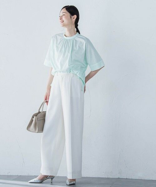 LAUTREAMONT / ロートレアモン カットソー | クールタッチギャザーネックカットソー≪洗濯機で洗える≫ | 詳細18