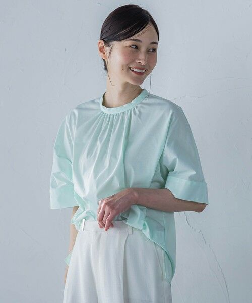 LAUTREAMONT / ロートレアモン カットソー | クールタッチギャザーネックカットソー≪洗濯機で洗える≫ | 詳細21