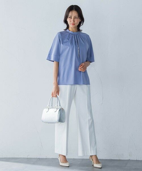 LAUTREAMONT / ロートレアモン カットソー | クールタッチギャザーネックカットソー≪洗濯機で洗える≫ | 詳細27