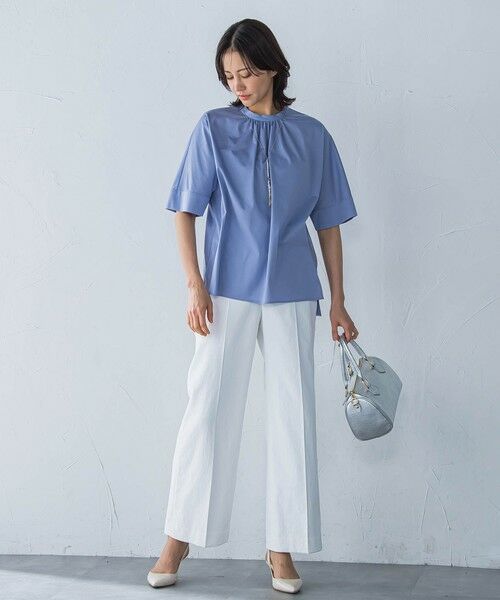 LAUTREAMONT / ロートレアモン カットソー | クールタッチギャザーネックカットソー≪洗濯機で洗える≫ | 詳細28