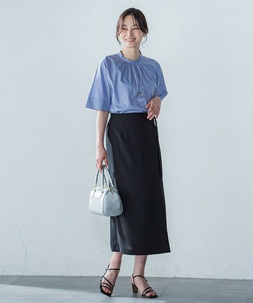 LAUTREAMONT / ロートレアモン カットソー | クールタッチギャザーネックカットソー≪洗濯機で洗える≫ | 詳細30