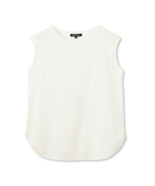 LAUTREAMONT / ロートレアモン カットソー | ラウンドヘムノースリーブカットソー≪洗濯機で洗える≫ | 詳細1