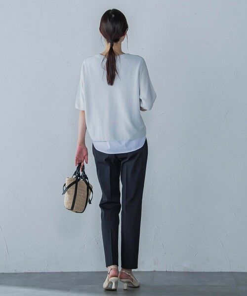 LAUTREAMONT / ロートレアモン カットソー | ラウンドヘムノースリーブカットソー≪洗濯機で洗える≫ | 詳細4