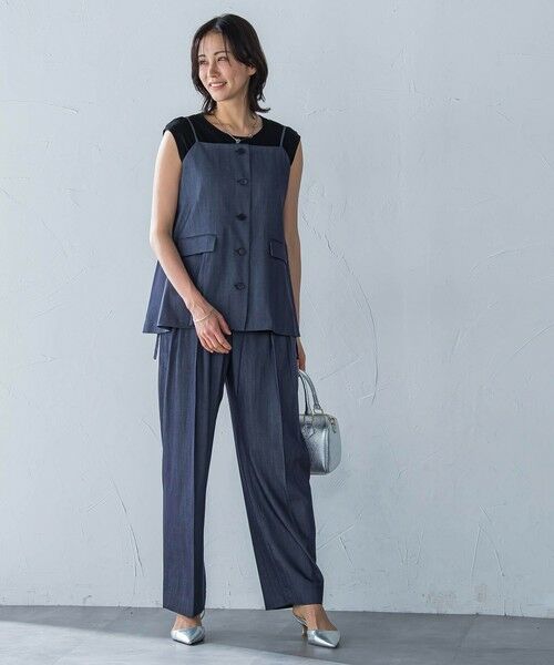 LAUTREAMONT / ロートレアモン カットソー | ラウンドヘムノースリーブカットソー≪洗濯機で洗える≫ | 詳細5