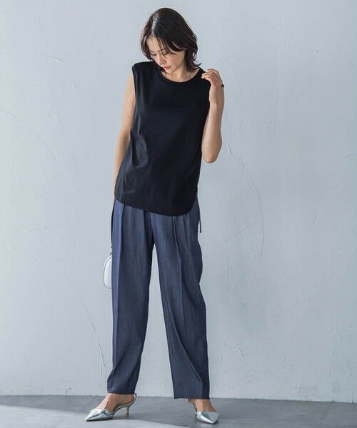 LAUTREAMONT / ロートレアモン カットソー | ラウンドヘムノースリーブカットソー≪洗濯機で洗える≫ | 詳細11