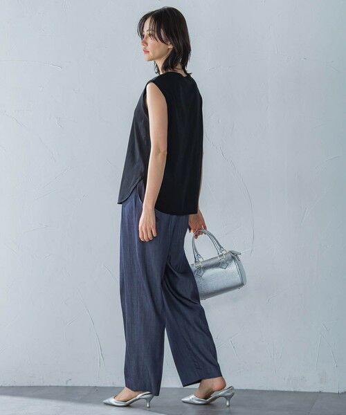 LAUTREAMONT / ロートレアモン カットソー | ラウンドヘムノースリーブカットソー≪洗濯機で洗える≫ | 詳細12