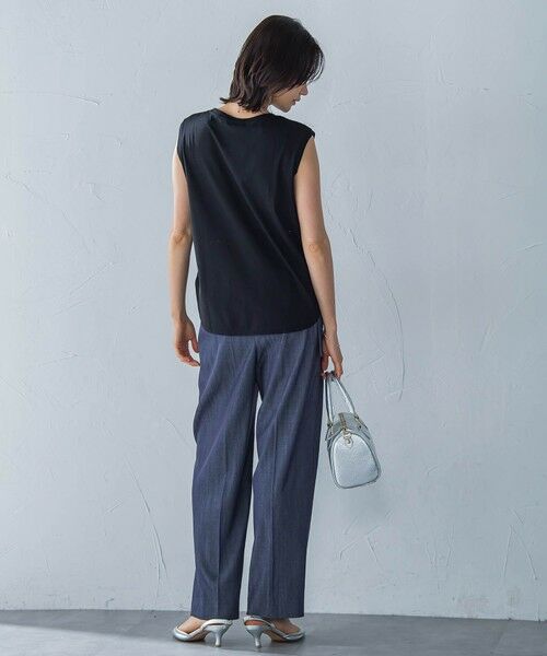 LAUTREAMONT / ロートレアモン カットソー | ラウンドヘムノースリーブカットソー≪洗濯機で洗える≫ | 詳細13