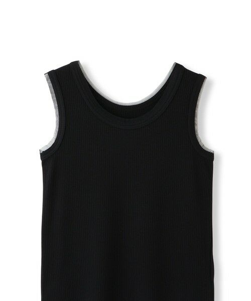 LAUTREAMONT / ロートレアモン キャミソール・チューブトップ | 【一部店舗限定販売】チュールディテールニットタンクトップ≪手洗い可能≫ | 詳細11