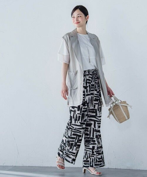 LAUTREAMONT / ロートレアモン カットソー | 袖口シアーフォルムカットソー≪手洗い可能≫ | 詳細2