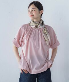ロートレアモン　定価１９８００円　異素材切り替えストレッチトップス LAUTREAMONT / ロートレアモン （レディース） カットソー