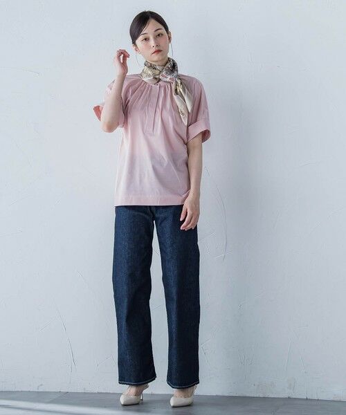 LAUTREAMONT / ロートレアモン シャツ・ブラウス | 【WEB限定】ライクアウーヴンバンドカラーブラウス≪洗濯機で洗える≫ | 詳細13