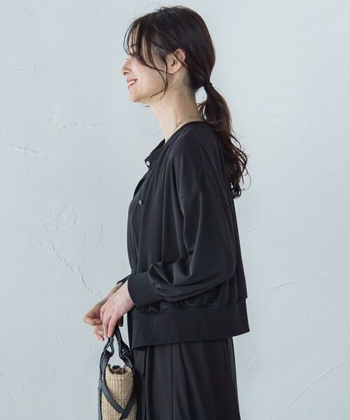 LAUTREAMONT / ロートレアモン カーディガン・ボレロ | 【WEB限定】ひやさらシワレスライトカーディガン≪洗濯機で洗える≫ | 詳細1