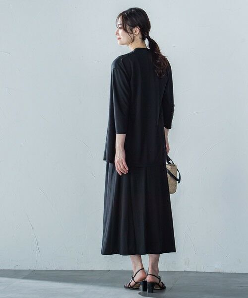 LAUTREAMONT / ロートレアモン カーディガン・ボレロ | 【WEB限定】ひやさらシワレス着流しカーディガン≪洗濯機で洗える≫ | 詳細11