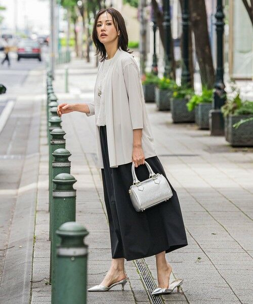 LAUTREAMONT / ロートレアモン カーディガン・ボレロ | 【WEB限定】ひやさらシワレス着流しカーディガン≪洗濯機で洗える≫ | 詳細22