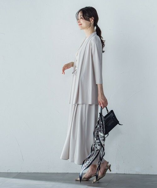 LAUTREAMONT / ロートレアモン カーディガン・ボレロ | 【WEB限定】ひやさらシワレス着流しカーディガン≪洗濯機で洗える≫ | 詳細19