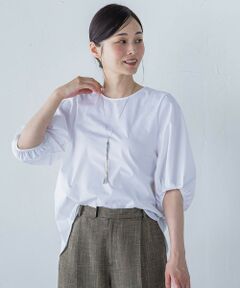 LAUTREAMONT / ロートレアモン カットソー | 【WEB限定】きれいめハーフスリーブカットソー ≪接触冷感／洗濯機OK≫