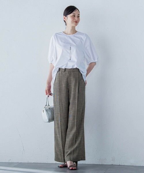 LAUTREAMONT / ロートレアモン カットソー | 【WEB限定】きれいめハーフスリーブカットソー ≪接触冷感／洗濯機OK≫ | 詳細2