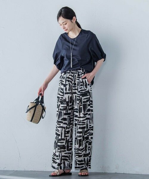 LAUTREAMONT / ロートレアモン カットソー | 【WEB限定】きれいめハーフスリーブカットソー ≪接触冷感／洗濯機OK≫ | 詳細8