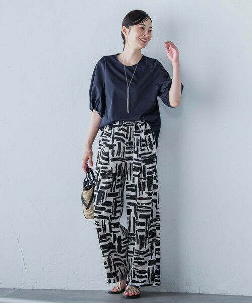 LAUTREAMONT / ロートレアモン カットソー | 【WEB限定】きれいめハーフスリーブカットソー ≪接触冷感／洗濯機OK≫ | 詳細9