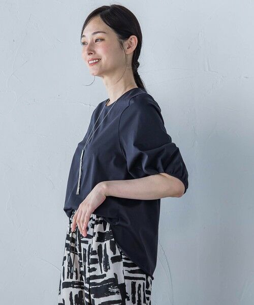 LAUTREAMONT / ロートレアモン カットソー | 【WEB限定】きれいめハーフスリーブカットソー ≪接触冷感／洗濯機OK≫ | 詳細7