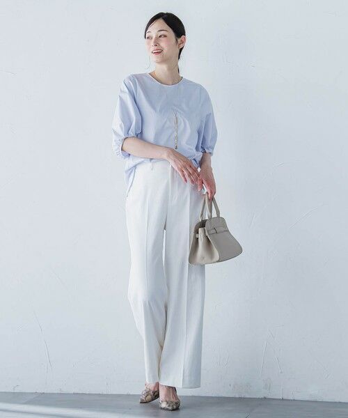 LAUTREAMONT / ロートレアモン カットソー | 【WEB限定】きれいめハーフスリーブカットソー ≪接触冷感／洗濯機OK≫ | 詳細22