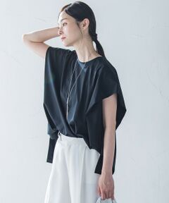 LAUTREAMONT / ロートレアモン カットソー | 【WEB限定】タックデザインカットソー ≪接触冷感／洗濯機OK≫