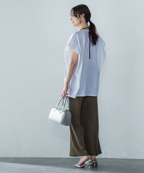 LAUTREAMONT / ロートレアモン カットソー | 【WEB限定】タックデザインカットソー ≪接触冷感／洗濯機OK≫ | 詳細6