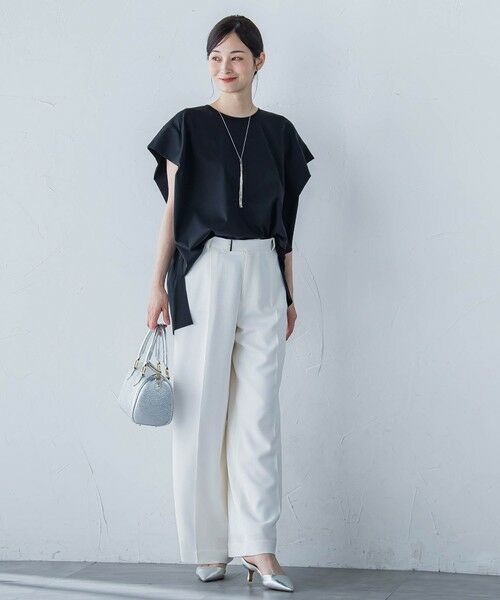 LAUTREAMONT / ロートレアモン カットソー | 【WEB限定】タックデザインカットソー ≪接触冷感／洗濯機OK≫ | 詳細13