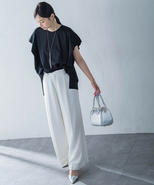 LAUTREAMONT / ロートレアモン カットソー | 【WEB限定】タックデザインカットソー ≪接触冷感／洗濯機OK≫ | 詳細17