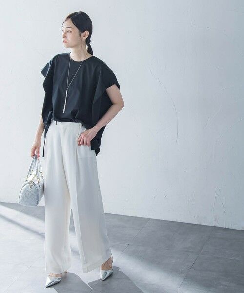 LAUTREAMONT / ロートレアモン カットソー | 【WEB限定】タックデザインカットソー ≪接触冷感／洗濯機OK≫ | 詳細18