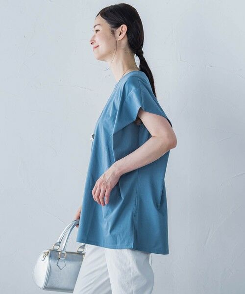 LAUTREAMONT / ロートレアモン カットソー | 【WEB限定】タックデザインカットソー ≪接触冷感／洗濯機OK≫ | 詳細21