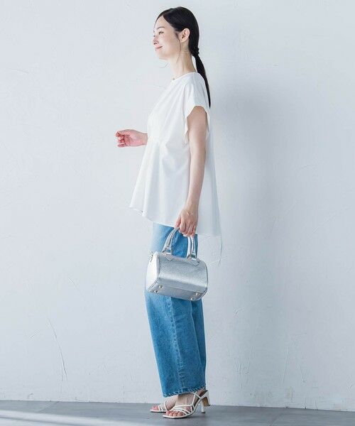 LAUTREAMONT / ロートレアモン カットソー | ペプラム風タックカットソー≪洗濯機で洗える≫ | 詳細5