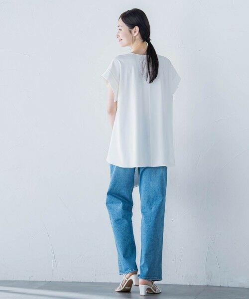 LAUTREAMONT / ロートレアモン カットソー | ペプラム風タックカットソー≪洗濯機で洗える≫ | 詳細6