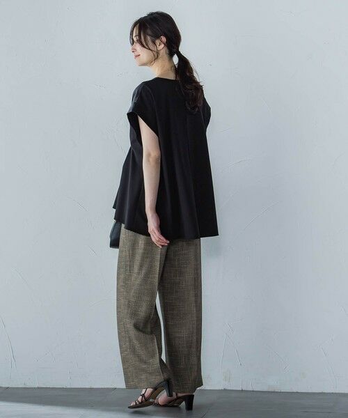 LAUTREAMONT / ロートレアモン カットソー | ペプラム風タックカットソー≪洗濯機で洗える≫ | 詳細10