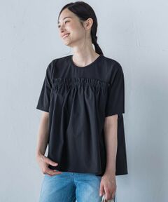 LAUTREAMONT / ロートレアモン カットソー | 【晴れ軽】撥水UVドッキングカットソー≪UV/接触冷感/撥水性/洗濯機で洗える≫