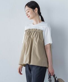 WEB限定】シアースリーブサーマルカットソー ≪手洗い可能