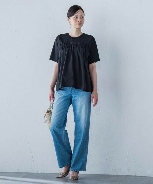 LAUTREAMONT / ロートレアモン カットソー | 【晴れ軽】撥水UVドッキングカットソー≪UV/接触冷感/撥水性/洗濯機で洗える≫ | 詳細2