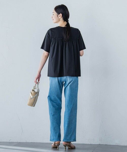 LAUTREAMONT / ロートレアモン カットソー | 【晴れ軽】撥水UVドッキングカットソー≪UV/接触冷感/撥水性/洗濯機で洗える≫ | 詳細4