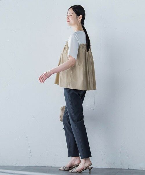 LAUTREAMONT / ロートレアモン カットソー | 【晴れ軽】撥水UVドッキングカットソー≪UV/接触冷感/撥水性/洗濯機で洗える≫ | 詳細8