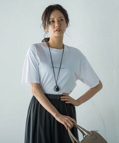 LAUTREAMONT / ロートレアモン カットソー | スムースストレッチカットソー≪洗濯機で洗える≫