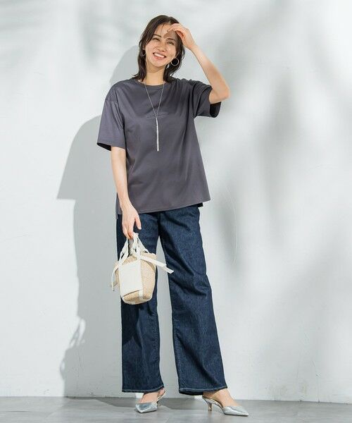 LAUTREAMONT / ロートレアモン カットソー | スムースストレッチカットソー≪洗濯機で洗える≫ | 詳細4