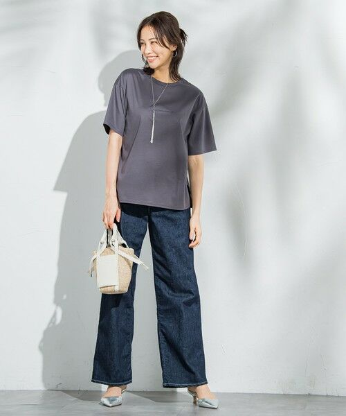 LAUTREAMONT / ロートレアモン カットソー | スムースストレッチカットソー≪洗濯機で洗える≫ | 詳細5