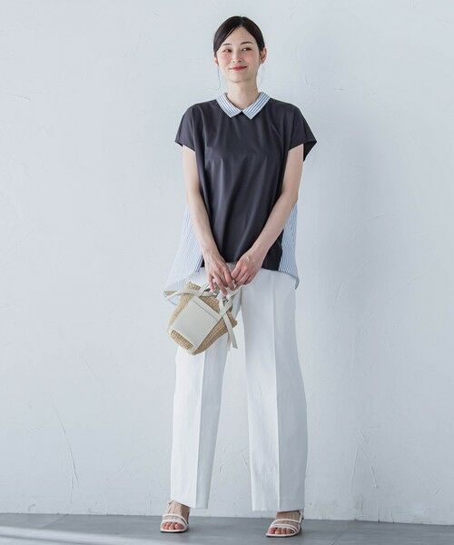 LAUTREAMONT / ロートレアモン カットソー | Hari-Puruジャージ2WAYカットソー≪洗濯機で洗える≫ | 詳細2